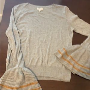 Nordstrom BP peplum sleeve sweater